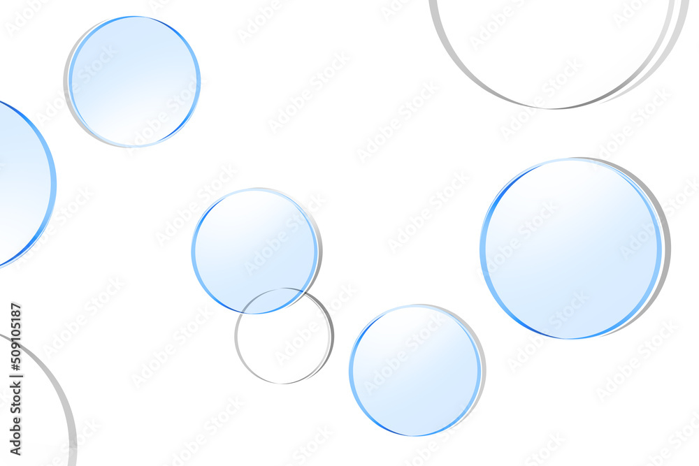 circle concept of computer-generated color graphics and material texture