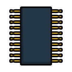 Sticker - Chip Icon