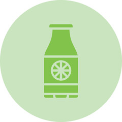 Sticker - Juice Bottle Icon