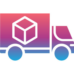 Sticker - Delivery Truck Icon