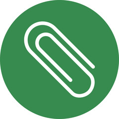 Sticker - 40 - Paper Clip Icon