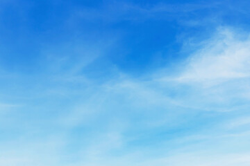 Wall Mural - blue sky with clouds many beautiful white