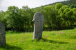 © FarukPhotography - The old medieval necropolis called Stecci in Central Bosnia. Medieval tombstone called Stecak near the town of Novi Travnik. Necropolis called Maculje in the heart of Bosnia and Herzegovina.