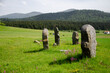 © FarukPhotography - The old medieval necropolis called Stecci in Central Bosnia. Medieval tombstone called Stecak near the town of Novi Travnik. Necropolis called Maculje in the heart of Bosnia and Herzegovina.
