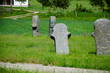 © FarukPhotography - The old medieval necropolis called Stecci in Central Bosnia. Medieval tombstone called Stecak near the town of Novi Travnik. Necropolis called Maculje in the heart of Bosnia and Herzegovina.