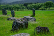 © FarukPhotography - The old medieval necropolis called Stecci in Central Bosnia. Medieval tombstone called Stecak near the town of Novi Travnik. Necropolis called Maculje in the heart of Bosnia and Herzegovina.
