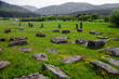 © FarukPhotography - The old medieval necropolis called Stecci in Central Bosnia. Medieval tombstone called Stecak near the town of Novi Travnik. Necropolis called Maculje in the heart of Bosnia and Herzegovina.