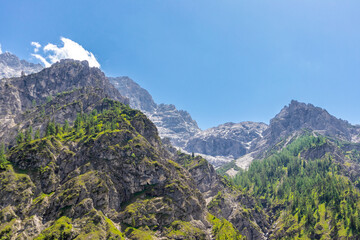 Schöne Erkundungstour entlang des Berchtesgadener Voralpenlandes - Wimbachtal - Bayern - Deutschland