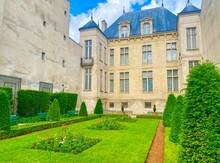 Castle In The Park In Paris