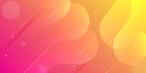 Wall Mural - abstract background with dynamic effect. motion vector illustration. trendy gradients and geometric 