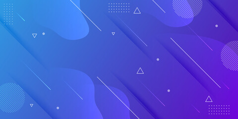 Wall Mural - abstract background with dynamic effect. motion vector illustration. trendy gradients and geometric 