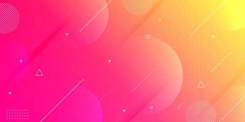 Wall Mural - abstract background with dynamic effect. motion vector illustration. trendy gradients and geometric 
