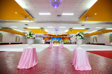 Punjabi Sikh temple gurudwara interiors and decorations