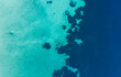 © yossarian6 - Aerial view of turquoise seascape