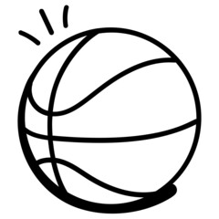 Sticker - Basketball 