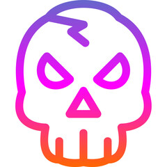 Poster - Skull Icon