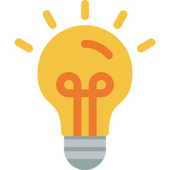 Sticker - Light Bulb Icon