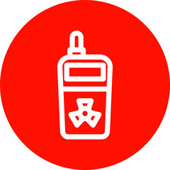 Sticker - Radiation Detector Icon