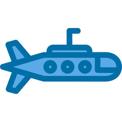 Wall Mural - Submarine Icon