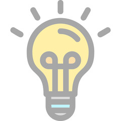 Sticker - Light Bulb Icon