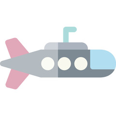 Sticker - Submarine Icon