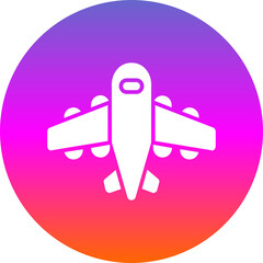 Poster - Airplane Icon