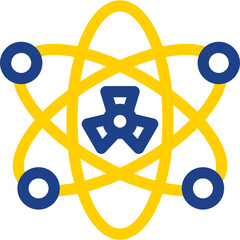 Sticker - Nuclear Fission Icon