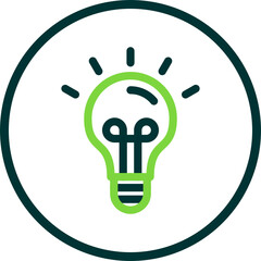 Sticker - Light Bulb Icon