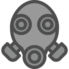 Poster - Gas Mask Icon