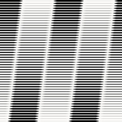 Aufkleber - Abstract background with parallel black lines. Art illustration with gradient, textile swatch.