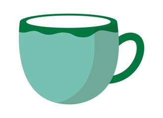 Sticker - Cup or Mug icon. Vector illustration