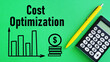 Cost optimization is shown using the text