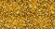 Bright shiny golden sequins with glitter background.