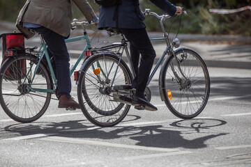 Wall Mural - Men´s bikes