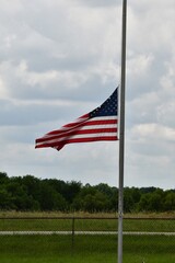 Sticker - Flag at Half Staff