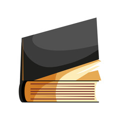 Poster - book icon isolated