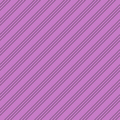 Poster - Pink wallpaper with black triple stripes. Vector.