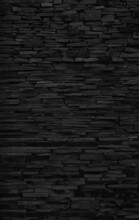 Black Slab Granite Background, Slate Stone Wall