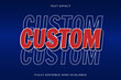 © Maulida Studio16 - Custom editable Text effect 3 dimension emboss Simple style