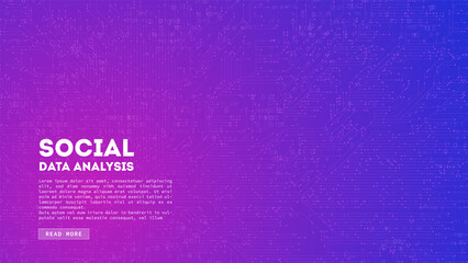 Poster - Big Data cloud computing. Blockchain visualiztion. Social network information complexity.