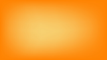 Wall Mural - abstract smooth blur yellow and orange color gradient lighting effect background with blank space fo