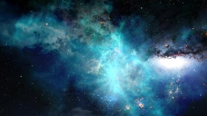 nebulae and galaxies that form in the universe