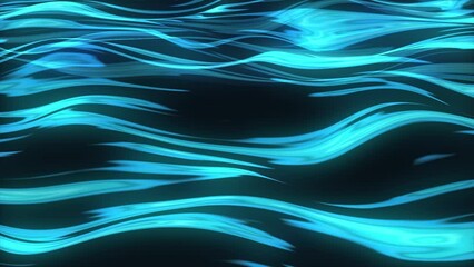 Wall Mural - Abstract scientific fantasy background light energy waves forms circling and fluctuation shiny particles projections rays loop