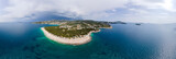 Fototapeta Sawanna - Panorama Drone Shot Croatia