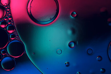 Wall Mural - abstract surreal liquid background