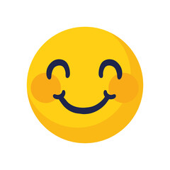 Poster - smiling emoticon expression