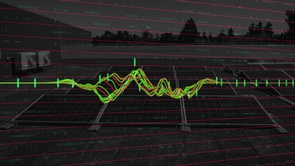Poster - Animation of data processing over solar panels