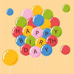 Canvas Print - happy birthday day