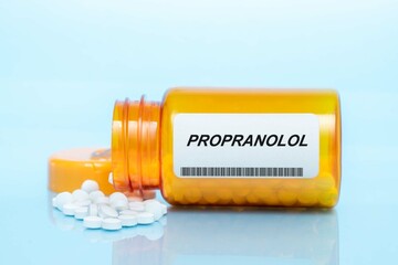 Wall Mural - Propranolol Drug In Prescription Medication  Pills Bottle