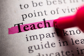 Wall Mural - Teach